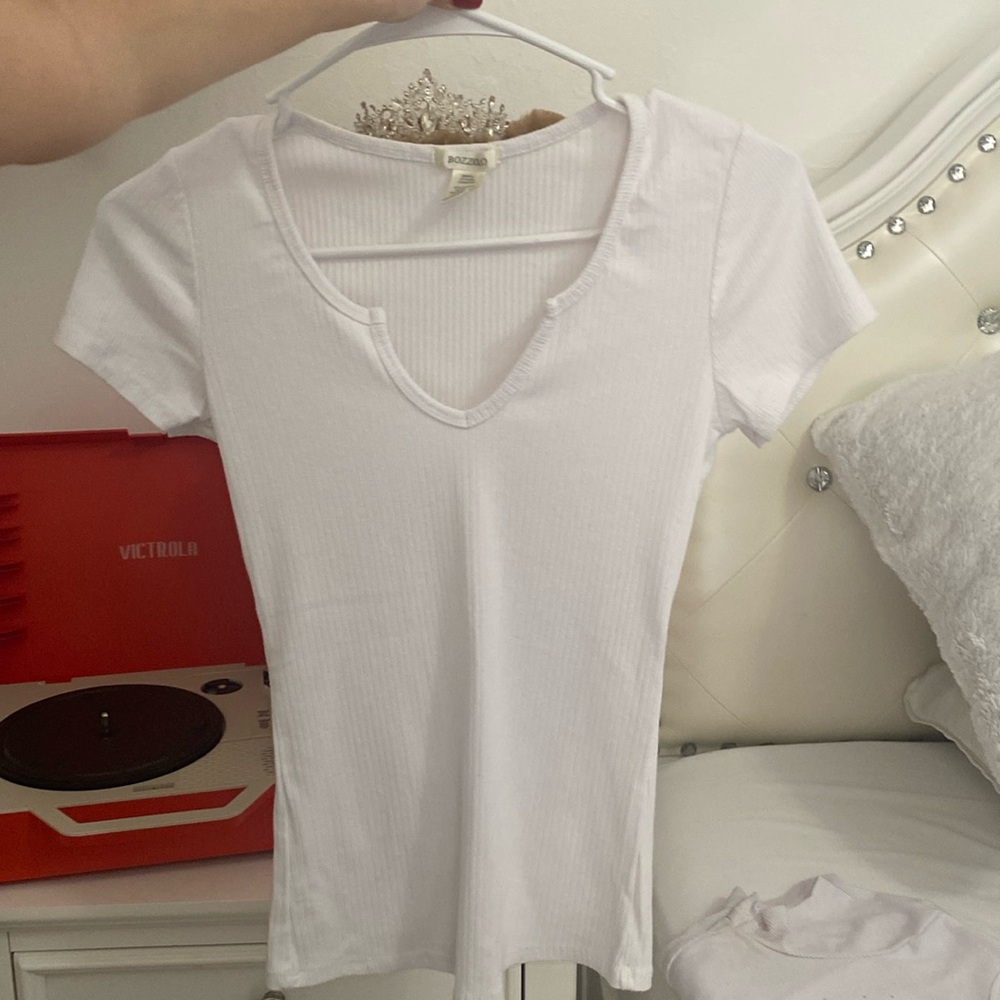 white top